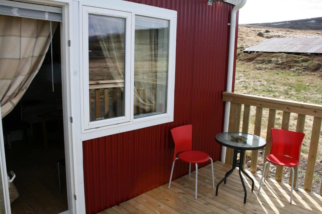 Fjölskylduherbergi með verönd